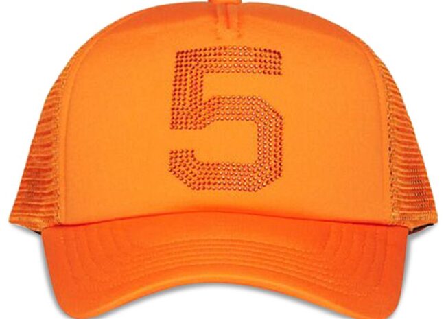 Sp5der 5 Trucker Hat Orange