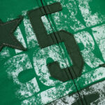 Triple 5 Stitch Zip Up Green