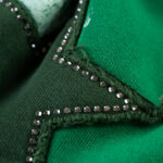 Triple 5 Stitch Zip Up Green
