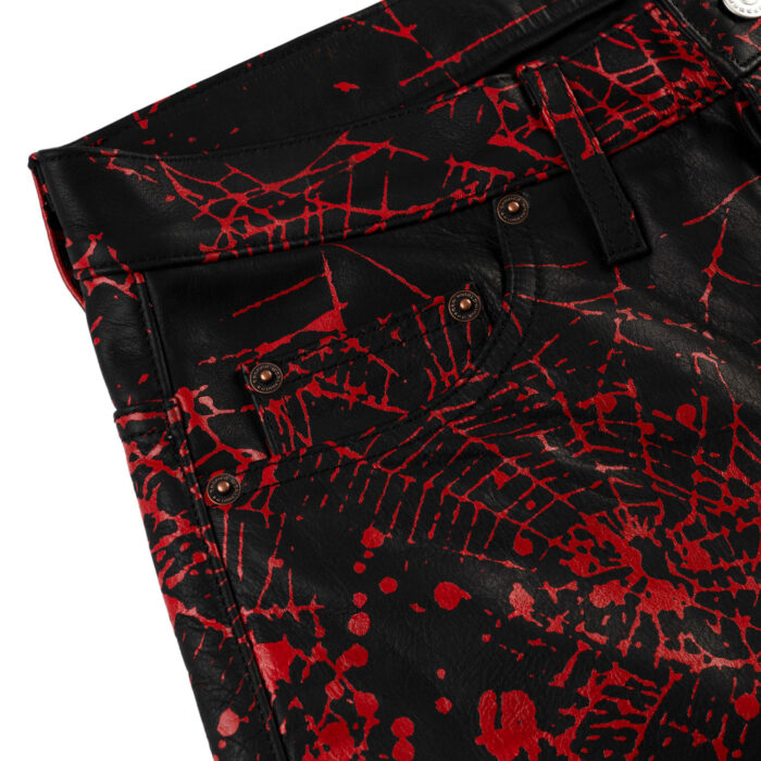 V2 WEB LEATHER SHORT