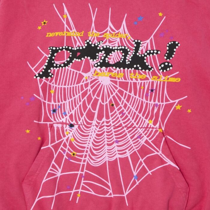 Pink Sp5der Hoodie
