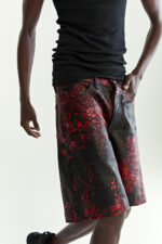 V2 WEB LEATHER SHORT