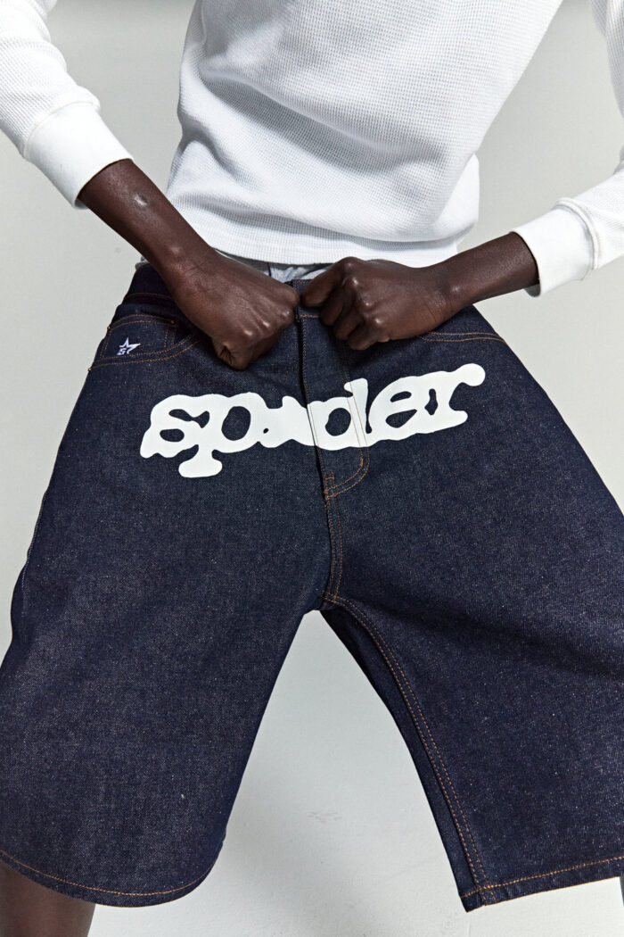 V3 Logo Denim Short