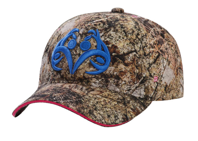 Sp5der Arachnophobia Blue Logo Hat Camo
