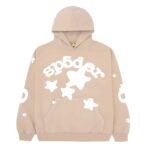 Sp5der Beluga Hoodie Light Brown