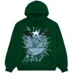Sp5der Web Tracksuit Hunter Green